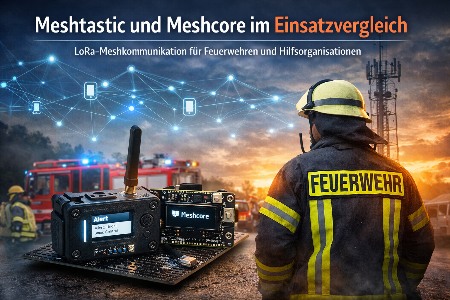 Meshtastic vs. Meshcore: Kommunikation, wenn nichts mehr geht