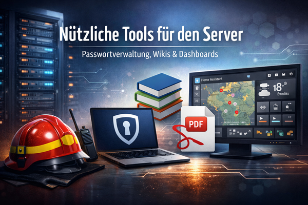 Die ersten Tools für den Server